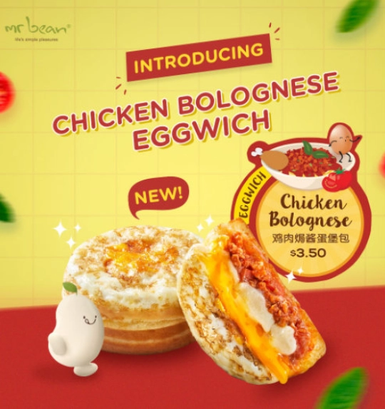 REVIEW: Mr Bean's NEW Chicken Bolognese Eggwich